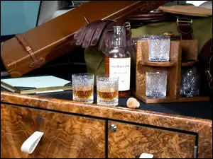Szklanki, Futerał, Balvenie, Whisky, Torba