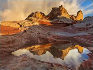 White Pocket, Formacje skalne, Vermilion Cliffs National Monument, Stany Zjednoczone, Skała, Arizona