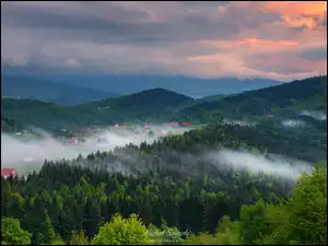 Zamglone Beskidy
