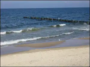 Plaża, Kołobrzeg, Morze