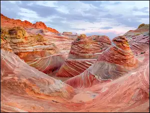Marble Kanion, Stany Zjednoczone, Skały, Kolorowe, Arizona