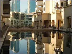 Dubaj, Hotel, Basen