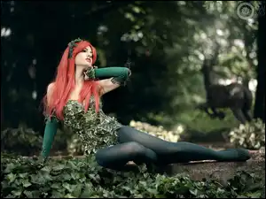Styl, Rudowłosa, Modelka, Moda