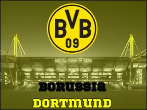 Nożna, Borussia, Dortmund, Piłka
