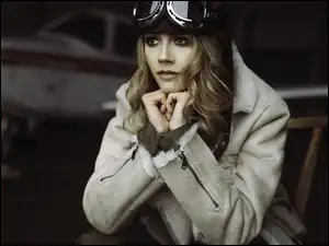 Pilotka, Kobieta, Okulary, Gogle lotnicze