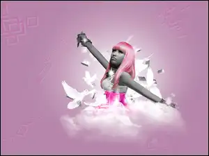 Gołębie, Nicky Minaj, Piosenkarka