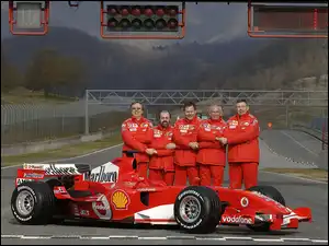 ferrari team, Formuła 1