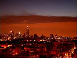 Światła, Miasto, Noc
