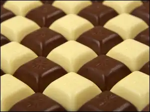 Czekolada, Pralinki, Biała, Ciemna