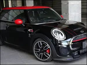 Przód, Mini John Cooper, Bok