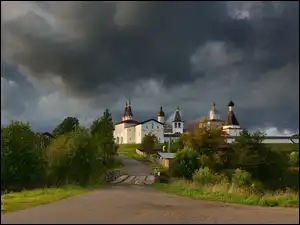 Klasztor Monaster Terapontowski w Rosji