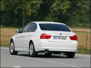 Modelu 
, Tył, BMW E90, Oznaczenie