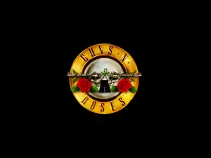 rock, Guns And Roses, logo, zespół muzyczny