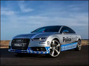 Policyjne Audi S7