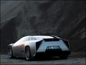 Italdesign Giugiaro Quaranta, Tył