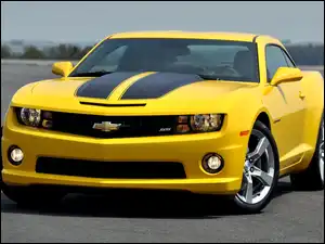 Żółty, Chevrolet, Camaro