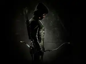 Arrow, Serial, Łuk, Kaptur, Zielona strzała, Oliver Queen - Stephen Amell