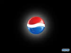 Pepsi, Tło, Firmowy, Znak, Czarne