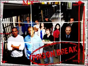 układanka, więzienie, Skazany na śmierć, Prison Break, postacie