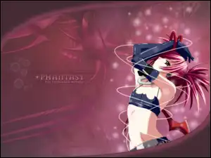 skrzydła, Disgaea, gwiazdy, dziewczyna