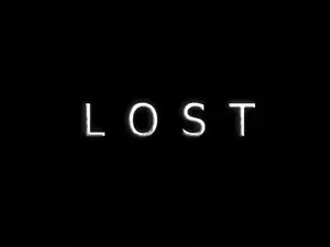 tytuł, Filmy Lost, czarne, tło
