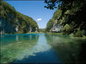 Las, Góry, Rzeka, Skały