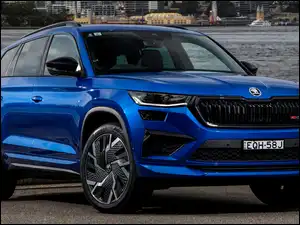 Skoda Kodiaq RS, Niebieska