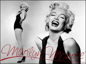 Autograf, Roześmiana, Marilyn Monroe