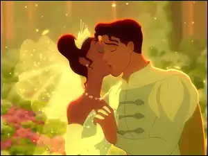 Pocałunek, Księżniczka i żaba, The Princess and the Frog