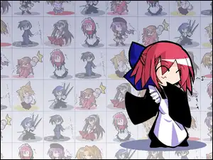 różowe włosy, Shingetsutan Tsukihime