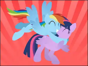 Twilight Sparkle, Rainbow Dash