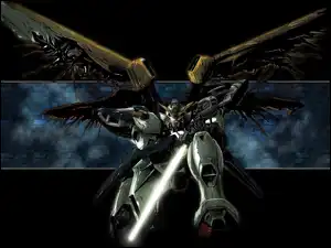 skrzydła, Gundam Wing, robot, postać