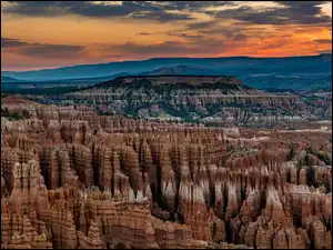 Park Narodowy Bryce Canyon, Stany Zjednoczone, Skały, Góry, Utah