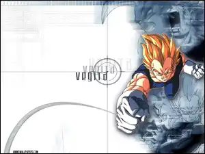 napis, siła, postać, Dragon Ball, krzyczy