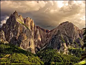 Włochy, Dolomity, Region, Trentino