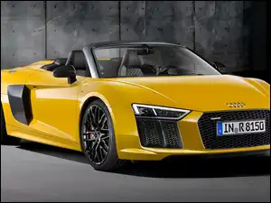 Audi R8 Spyder, Żółte