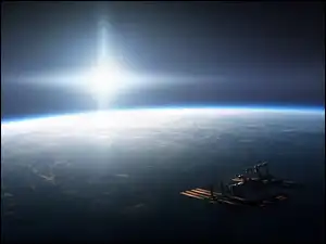 Ziemia, Kosmos, Satelita