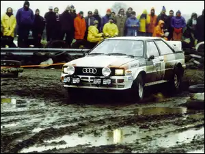 Rajd, Audi Quattro, Błotny