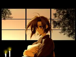 świece, kimono