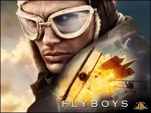 wybuch, Flyboys, twarz, dwupłat