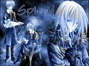 krzesło, Spiral, kwiaty