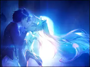 Pocałunek, Anime, Noc