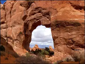 Łuk, Stany Zjednoczone, Skały, Park Narodowy Arches, Stan Utah