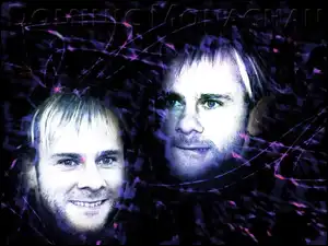 grzywka, Dominic Monaghan, jasne włosy