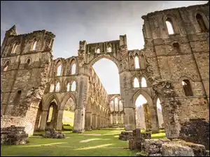 Ruiny klasztoru Rievaulx Abbey w Anglii