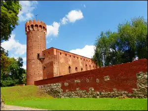Zamek Świecie, Budowle