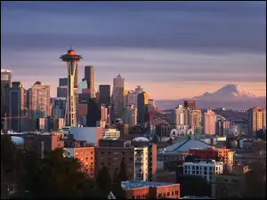 Stan Waszyngton, Stany Zjednoczone, Wieża, Wieżowce, Seattle, Space Needle