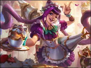 Wystrzałowa wariatka Jinx z gry League of Legends