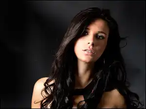 Modelka, Kobieta, Brunetka