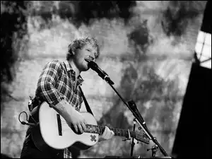 Czarno-białe, Ed Sheeran, Piosenkarz